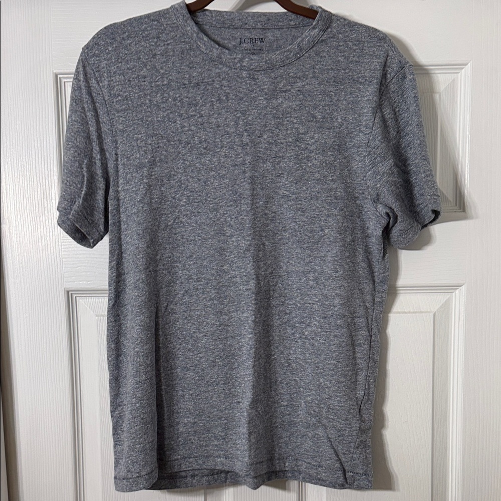 J. Crew Heather Gray Short Sleeve Tee - Size Small
